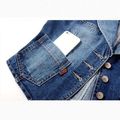 2025 New Spring and Autumn Commuting Minimalist Casual Sleeveless Jackets Lapel Solid Button Pocket Women's Vest Coats Top